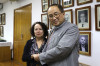 Visita de Kunihiko Yoshida, professor da Hokkaido University, no Japão, ao pesquisador Paulo Basta