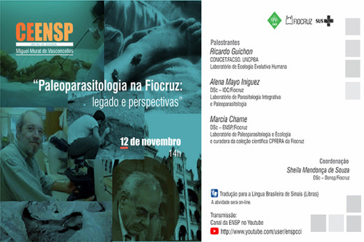 Centro de Estudos da ENSP aborda legado e perspectivas da Paleoparasitologia na Fiocruz